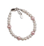 Addie Sterling Silver Pearl Bracelet