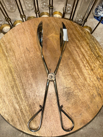 Silver Salad Tongs