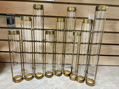 Staggered Glass Vase