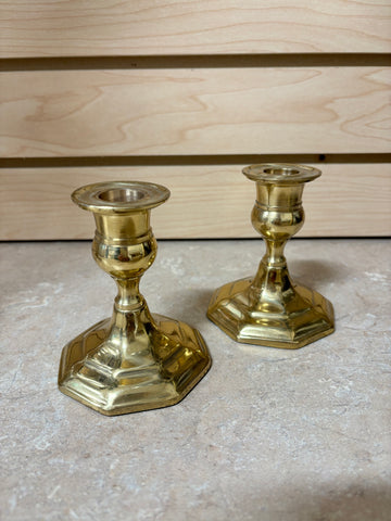 Gold Candle Stick Holders