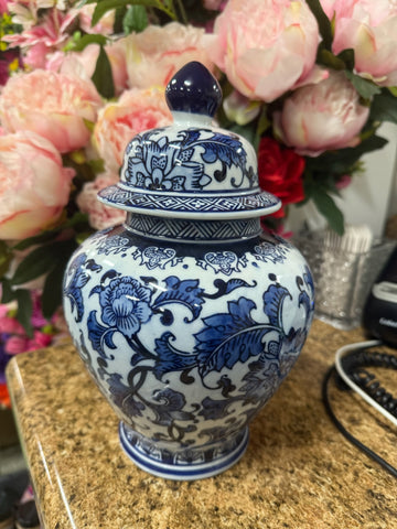 Blue & White Ginger Jar