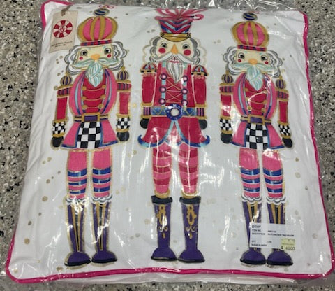 Pink 3 Nutcracker Pillow