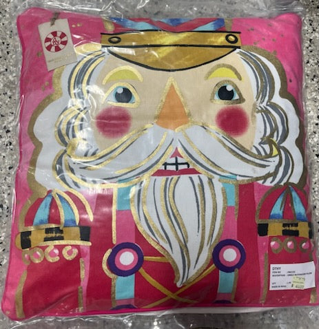 Pink Nutcracker Pillow