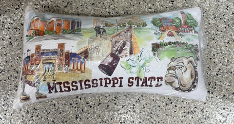 MSU pillow