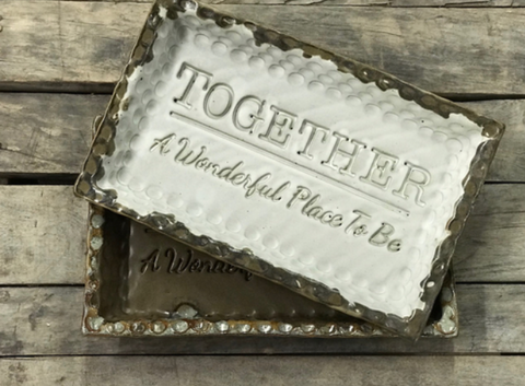 "Together" Rectangular Tray