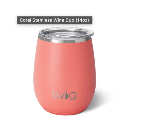 Coral Stemless Wine