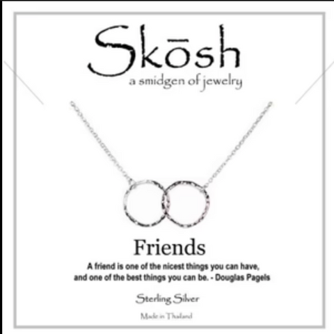 Friends Necklace -  Silver