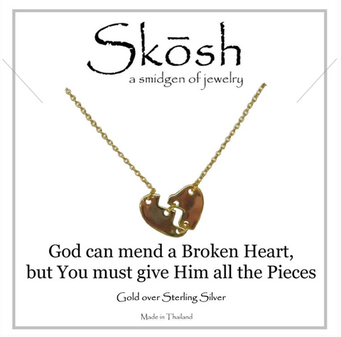 Broken Heart Necklace
