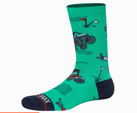 Crew Socks / Off Course Carts- Green
