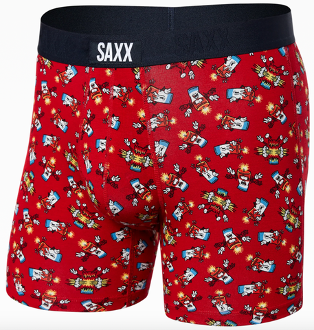 Boxer Brief- Big Bang Red