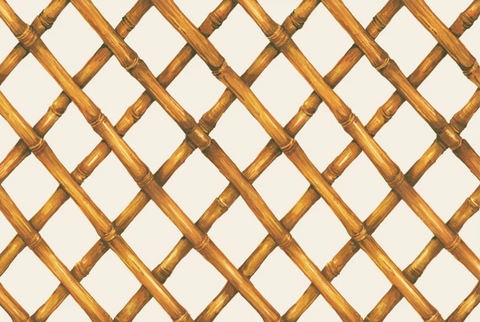 Bamboo Lattice Placemat - Pad of 24 sheets