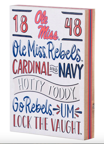 Ole Miss Spirit Block