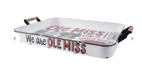 Ole Miss Icon Enamel Tray