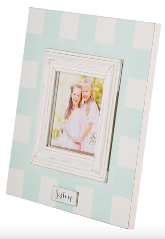 Sisters Plaid Frame