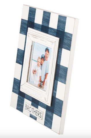 Brothers Plaid Frame
