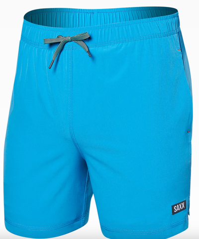 OH BUOY STRETCH VOLLEY Swim Shorts 5" / Tropical Blue