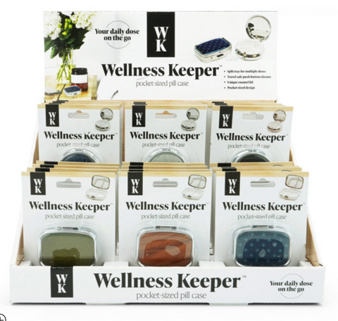Wellness Keeper Men's Pocket-Sized Pill Case