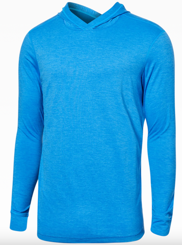 ALL DAY COOLING Hoodie / Racer Blue Heather