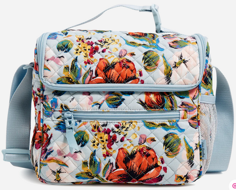 Lunch Crossbody Bag/ Sea Air Floral