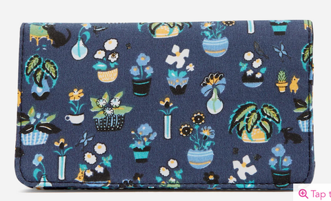 Checkbook Cover - Plants