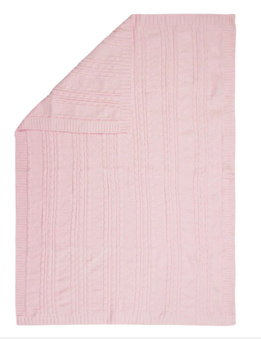Chenille Blankets Pink