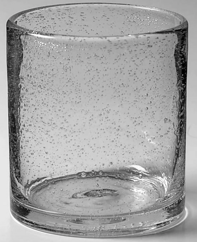 Double Old Fashioned Bubble Glass