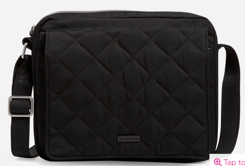 Medium Hipster Crossbody Bag- Black