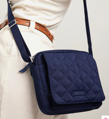 Medium Hipster Crossbody Bag- Navy