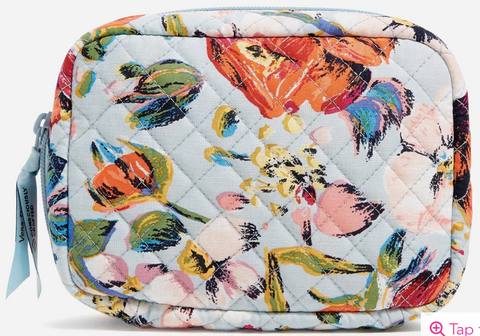 Zip- Around Jewelry Folio- Sea Air Floral