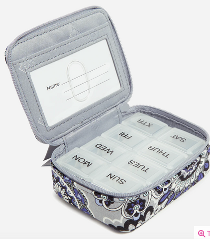 Travel Pill Case- Tranquil Medallion