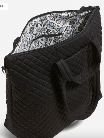 Slouchy Tote Bag- Black