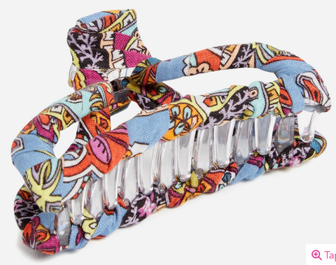 Fabric- Wrapped Claw Clip