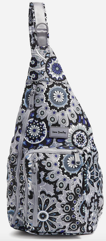 Gray ReActive Sling Backpack- Tranquil Medallion
