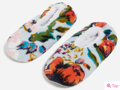 Cozy Life Slippers- Sea Air Floral Small