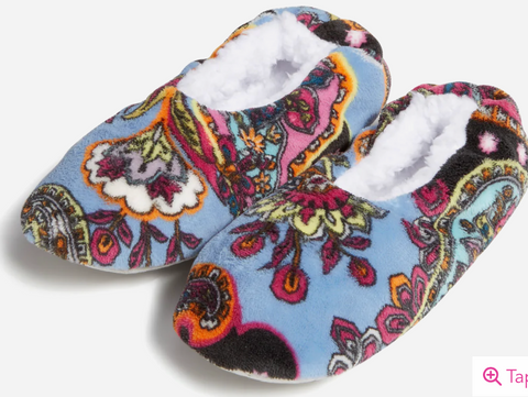 Cozy Life Slippers- Provence Paisley Small