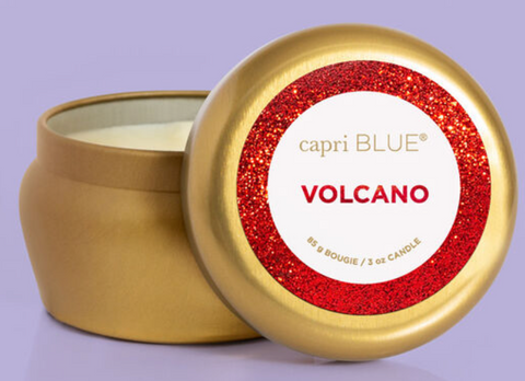 Volcano Mini Tin Candle/ 3oz