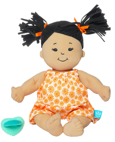 Baby Stella Beige with Black ponytails