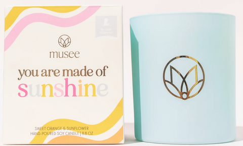 You Are Made Of Sunshine St Jude Candle