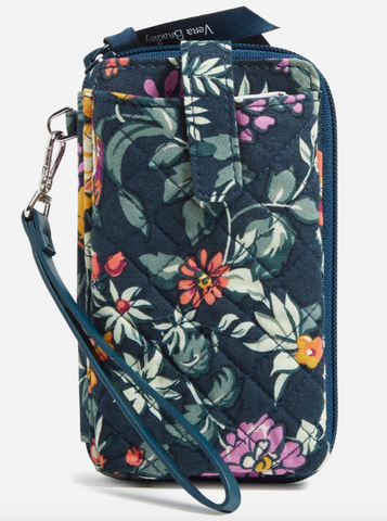 Fresh-Cut Floral Green - Smart phone Wristlet