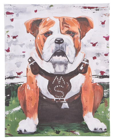 Mississippi State Bully Canvas