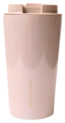 15oz Stainless To-Go Coffee Tumbler | Pearlized Champagne