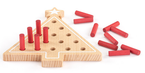 Jolly Jump Triangle Peg Game