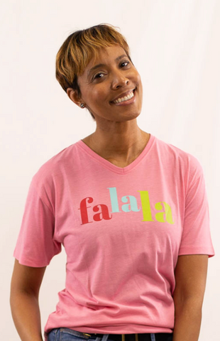 FaLaLa V-Neck T-shirt