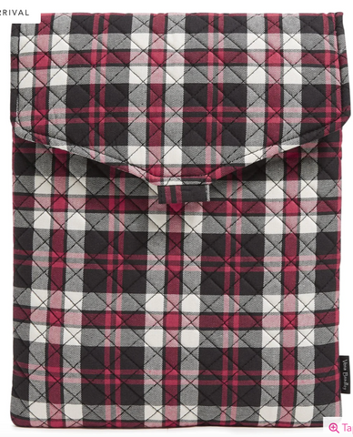 Envelope Tech Sleeve- Fireplace Plaid