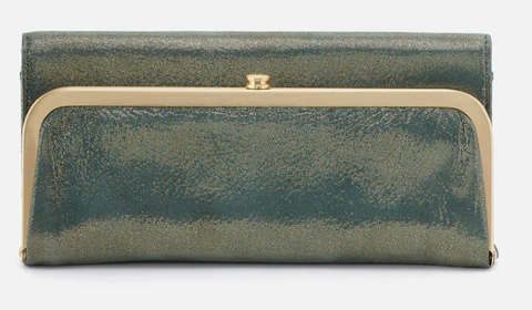 Rachel Continental Wallet- Evergreen Shimmer