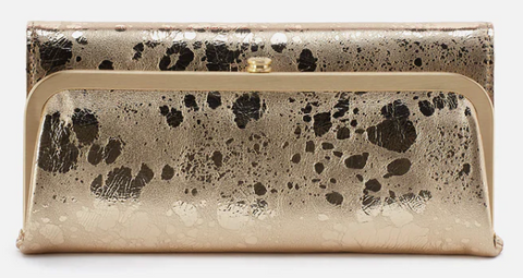 Rachel Continental Wallet- Gilded Marble