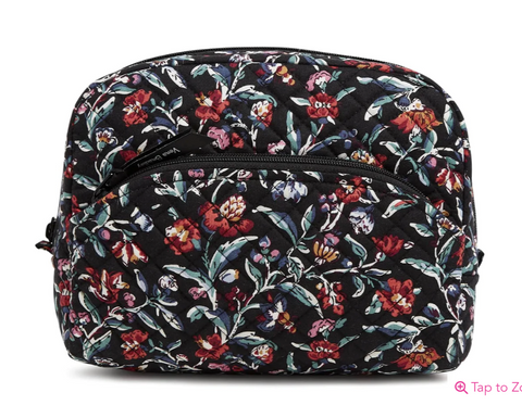 Large Cosmetic - Perennials Noir