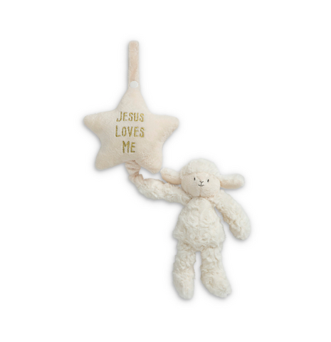 Musical Pull Toy Lamb