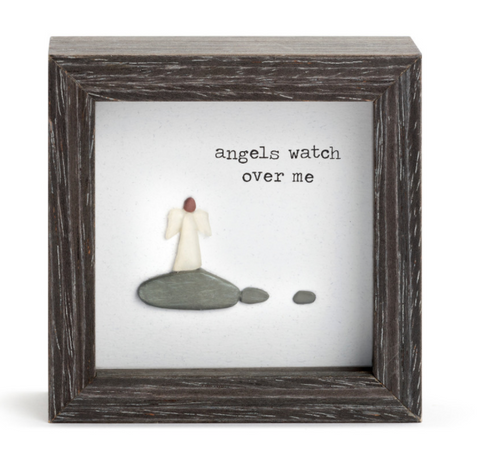 Angels Watch Over Me Shadow Box