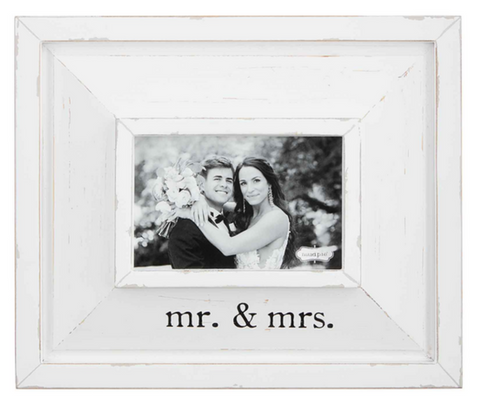 Mr. & Mrs. Distressed Frame